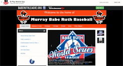 Desktop Screenshot of murraybaberuth.org