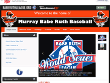 Tablet Screenshot of murraybaberuth.org